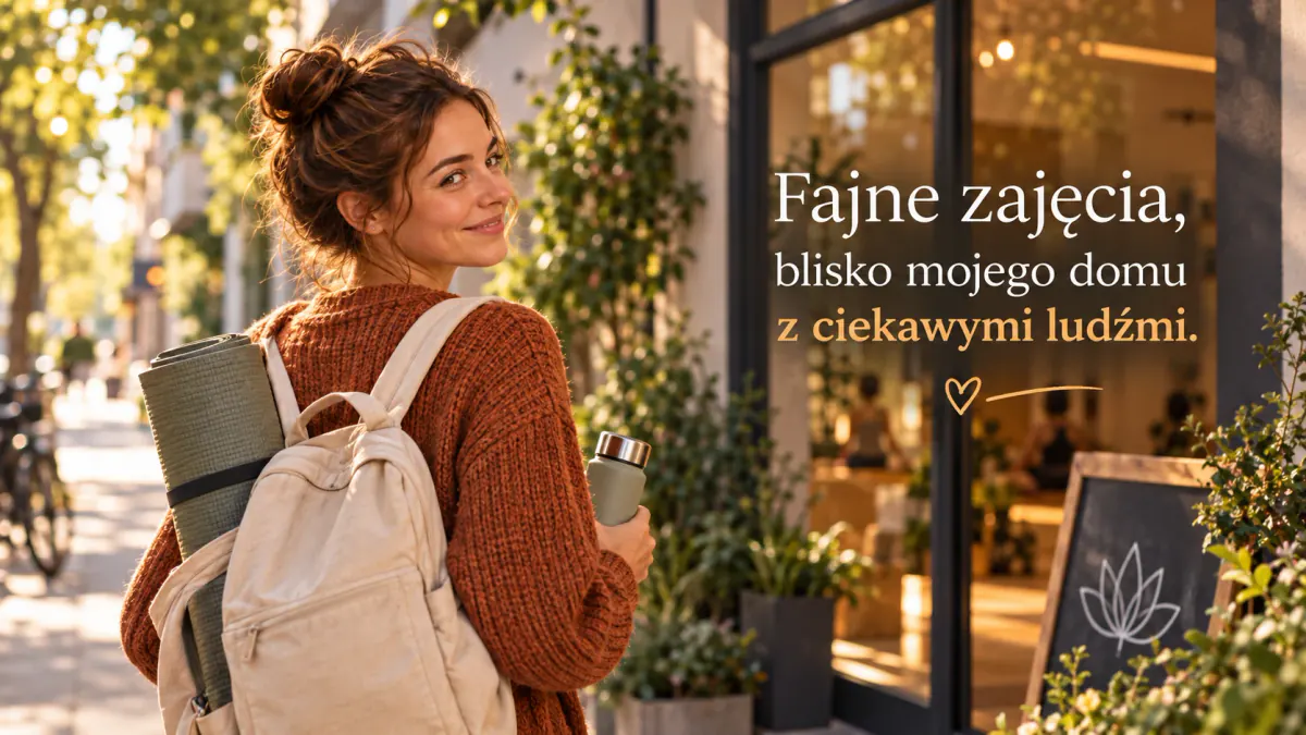 W drodze na fajne zajęcia w okolicy